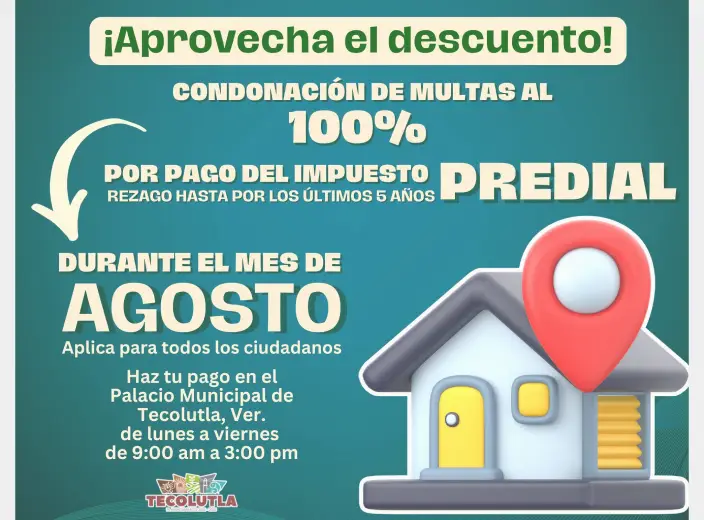 publicidad de descuento predial