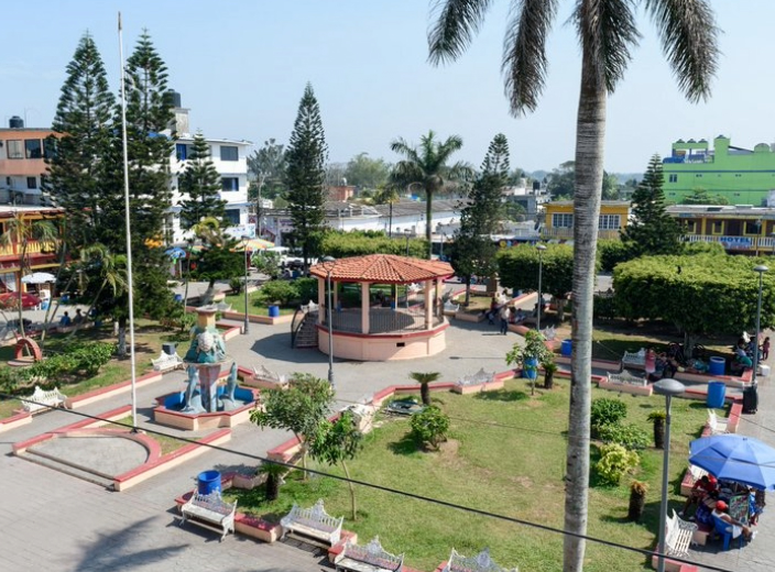 plaza central de tecolutla veracruz